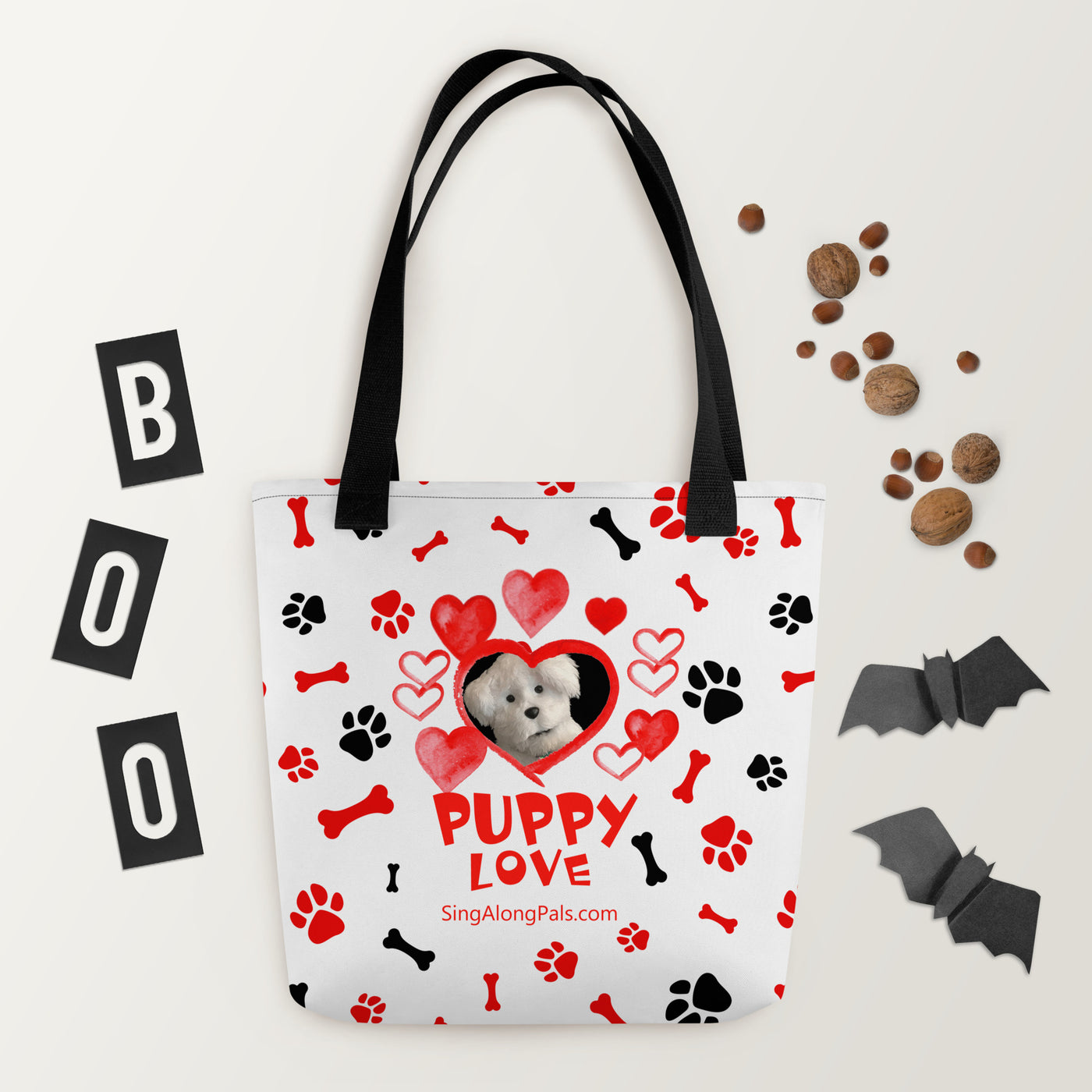 PUPPY LOVE Tote bag