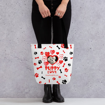 PUPPY LOVE Tote bag