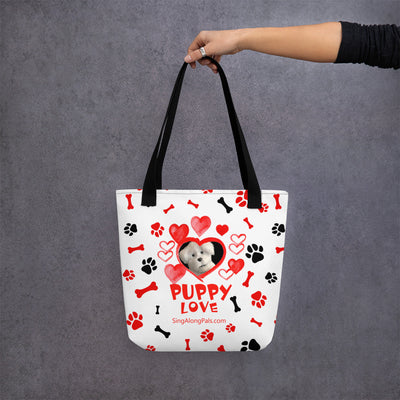 PUPPY LOVE Tote bag