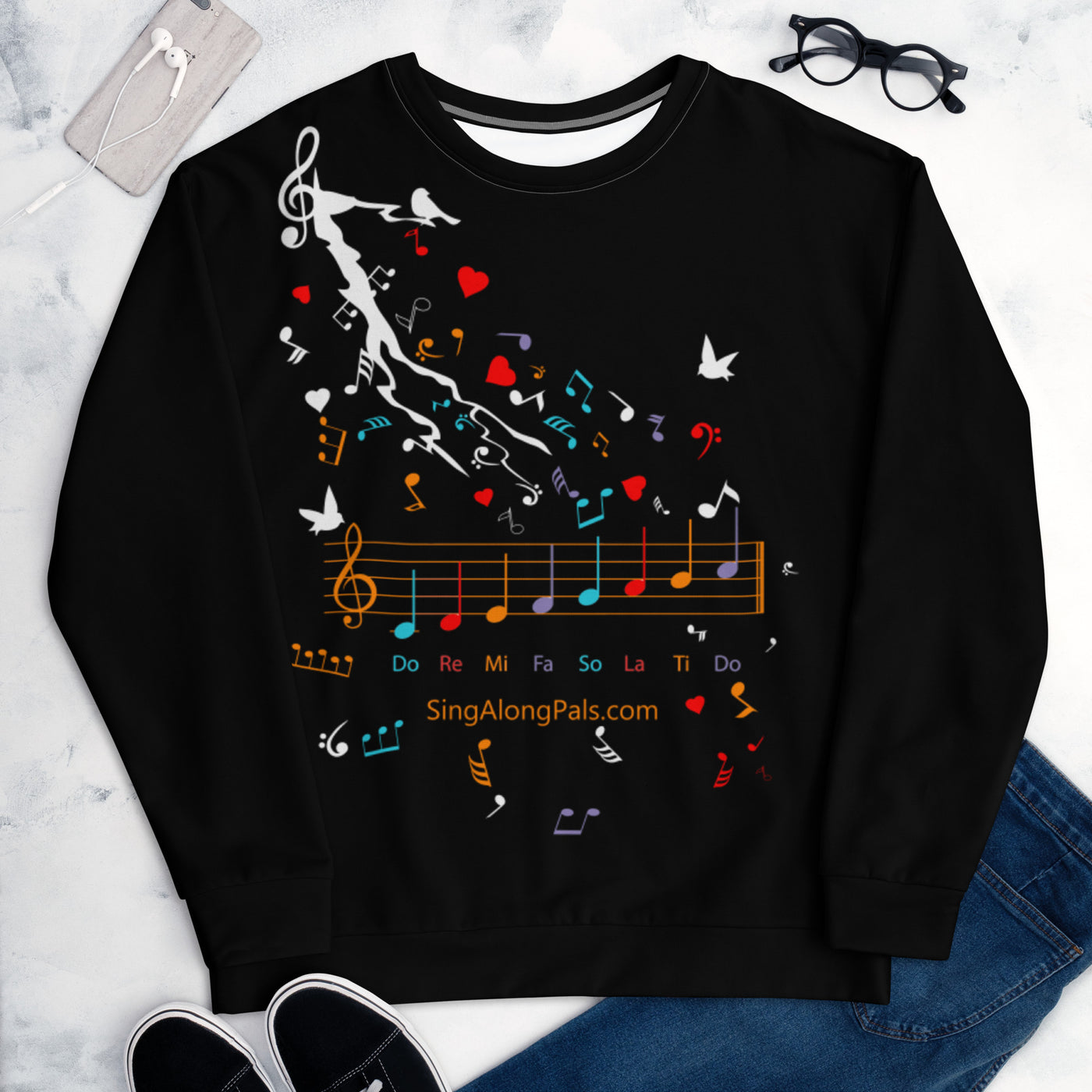 DO RE MI Unisex Sweatshirt - SingAlong Pals