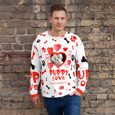 PUPPY LOVE Unisex Sweatshirt - SingAlong Pals