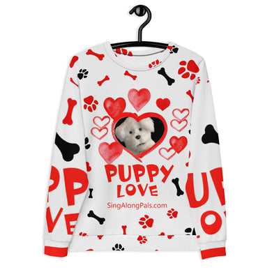 PUPPY LOVE Unisex Sweatshirt - SingAlong Pals