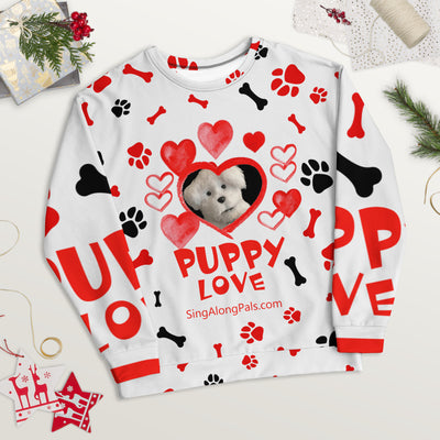 PUPPY LOVE Unisex Sweatshirt - SingAlong Pals