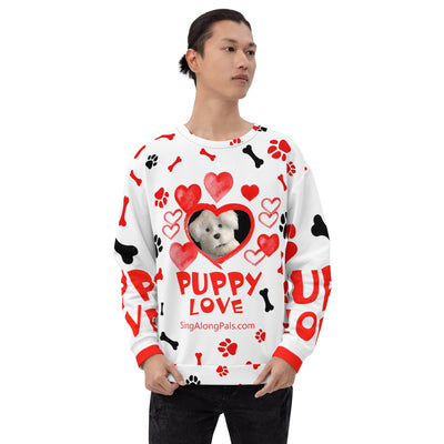 PUPPY LOVE Unisex Sweatshirt - SingAlong Pals