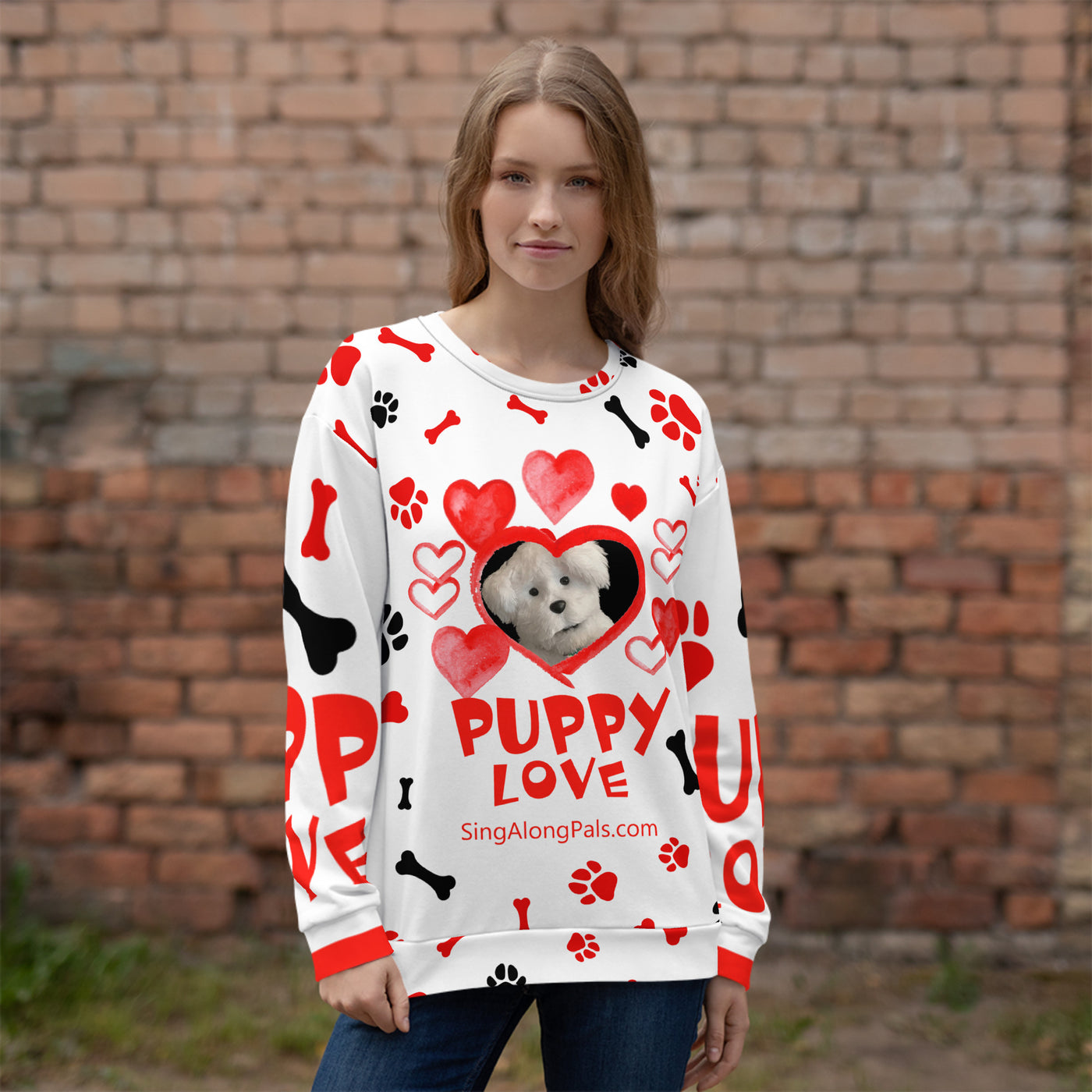 PUPPY LOVE Unisex Sweatshirt - SingAlong Pals