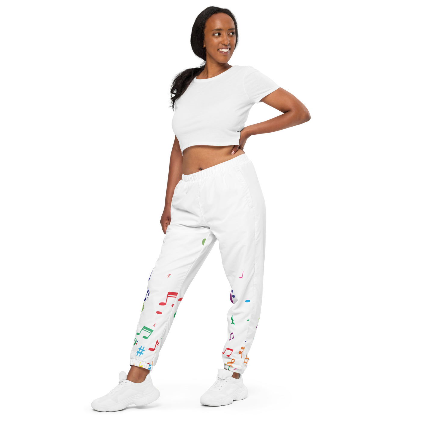 A B C D E F G Unisex track pants