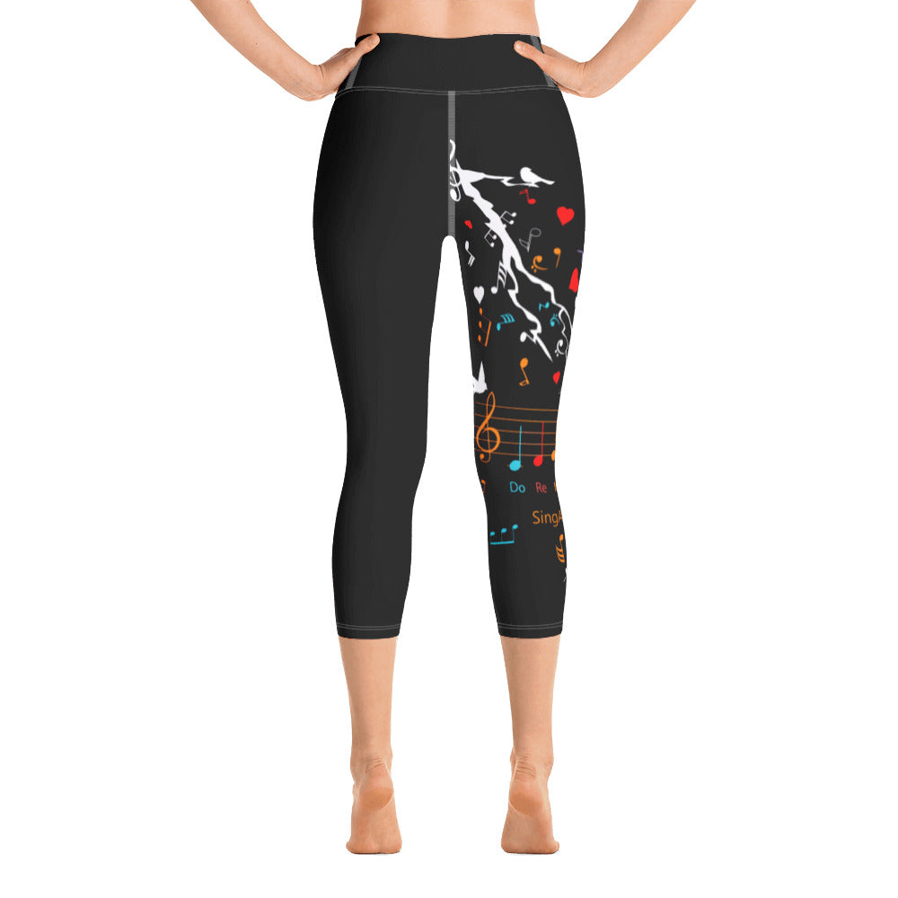 DO RE MI Yoga Capri Leggings