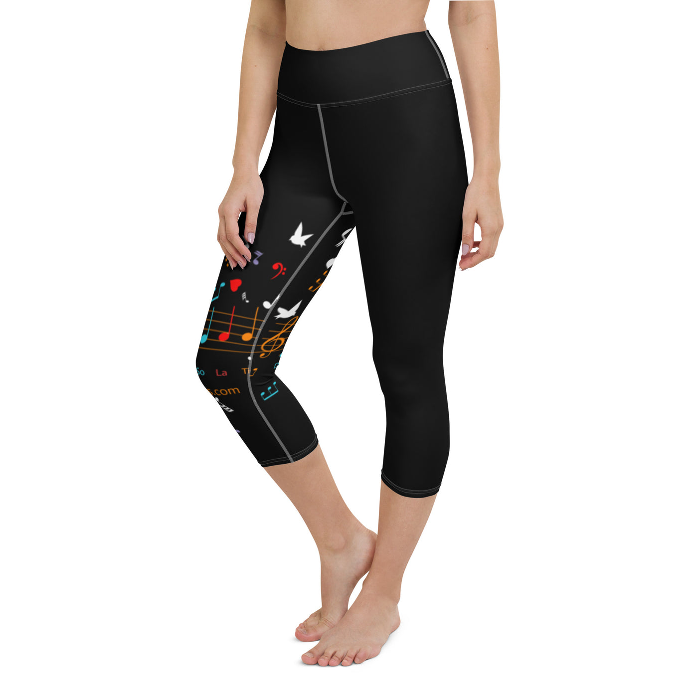 DO RE MI Yoga Capri Leggings