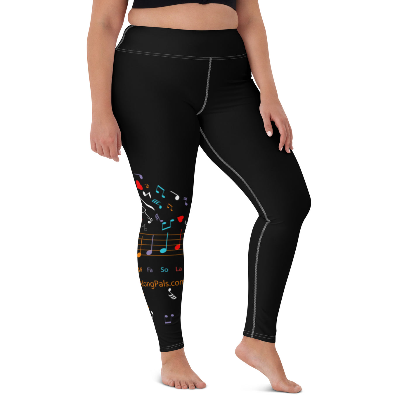 DO RE MI Yoga Leggings