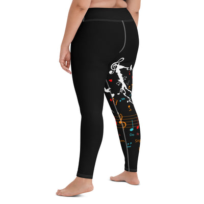 DO RE MI Yoga Leggings