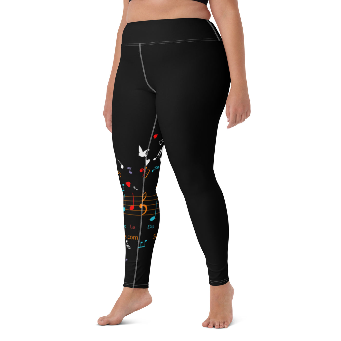 DO RE MI Yoga Leggings