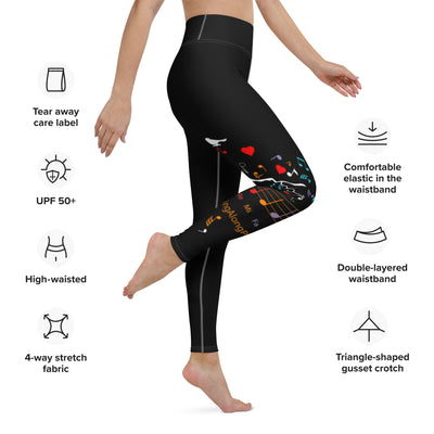 DO RE MI Yoga Leggings