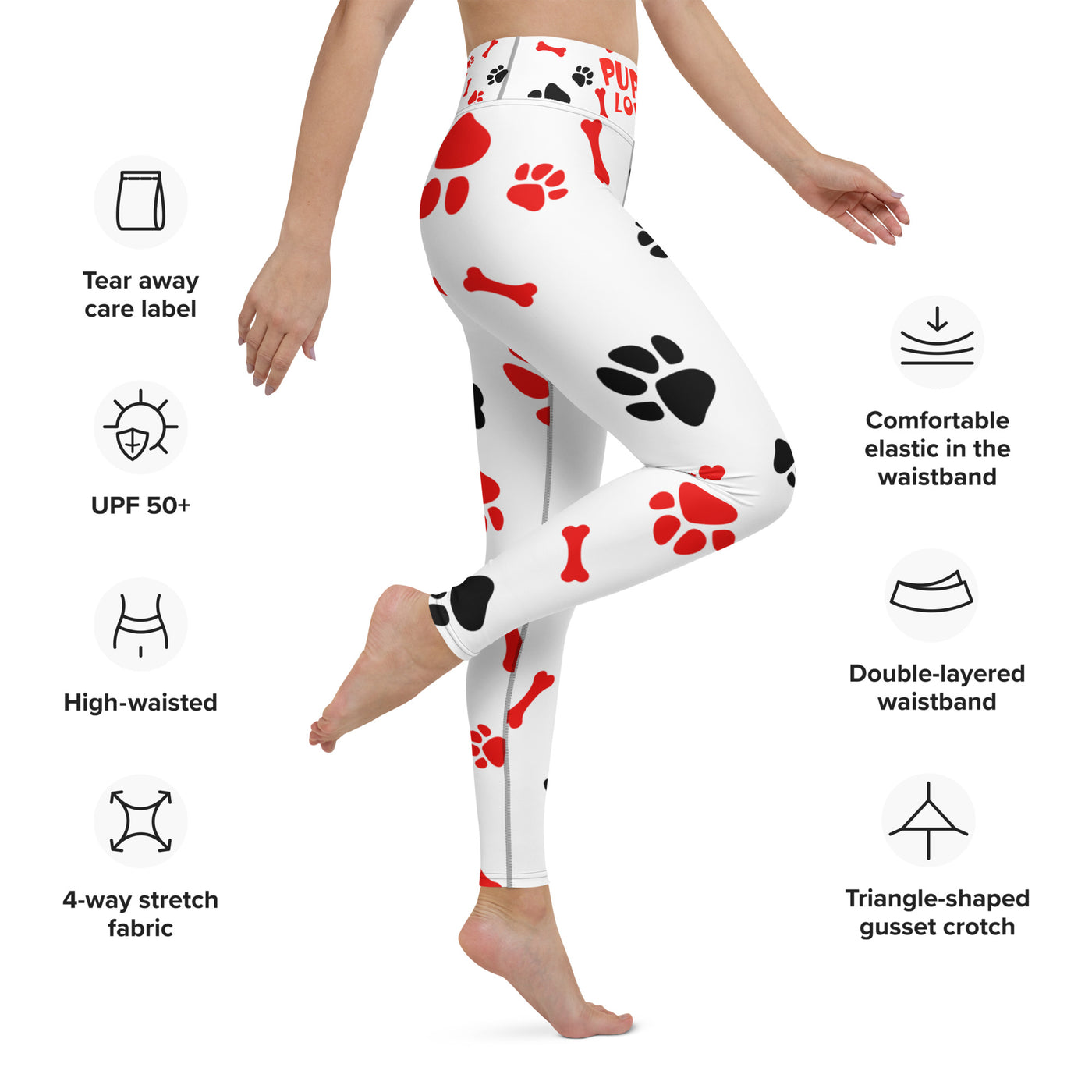 PUPPY LOVE Yoga Leggings