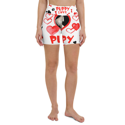 PUPPY LOVE Yoga Shorts