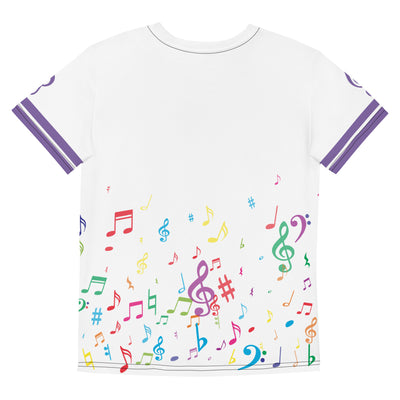 A B C D E F G Youth crew neck t-shirt - SingAlong Pals