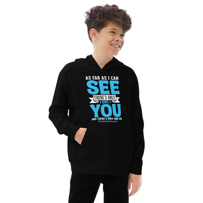 AS FAR AS I CAN SEE Kids fleece hoodie - SingAlong Pals