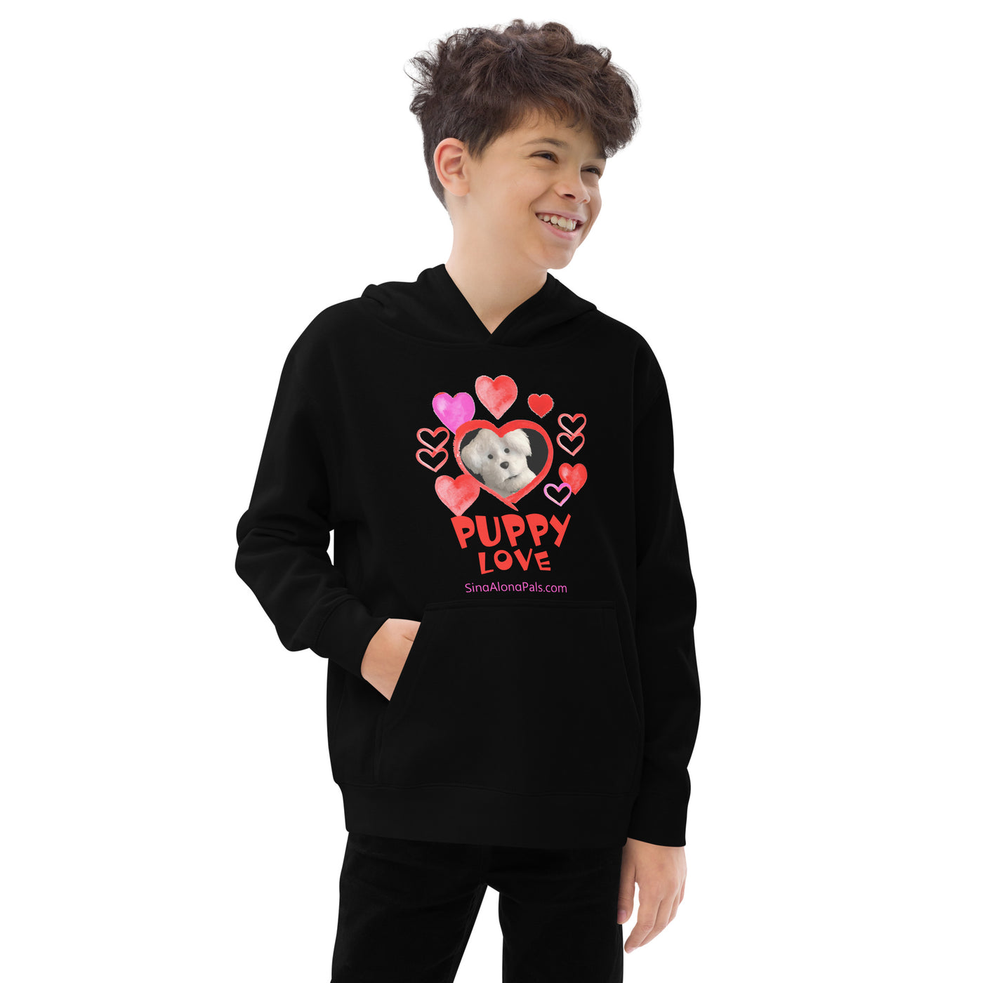 PUPPY LOVE Kids fleece hoodie - SingAlong Pals