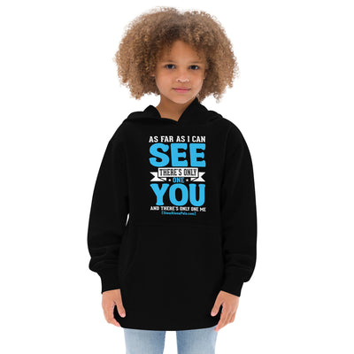 AS FAR AS I CAN SEE Kids fleece hoodie - SingAlong Pals