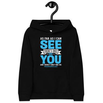 AS FAR AS I CAN SEE Kids fleece hoodie - SingAlong Pals