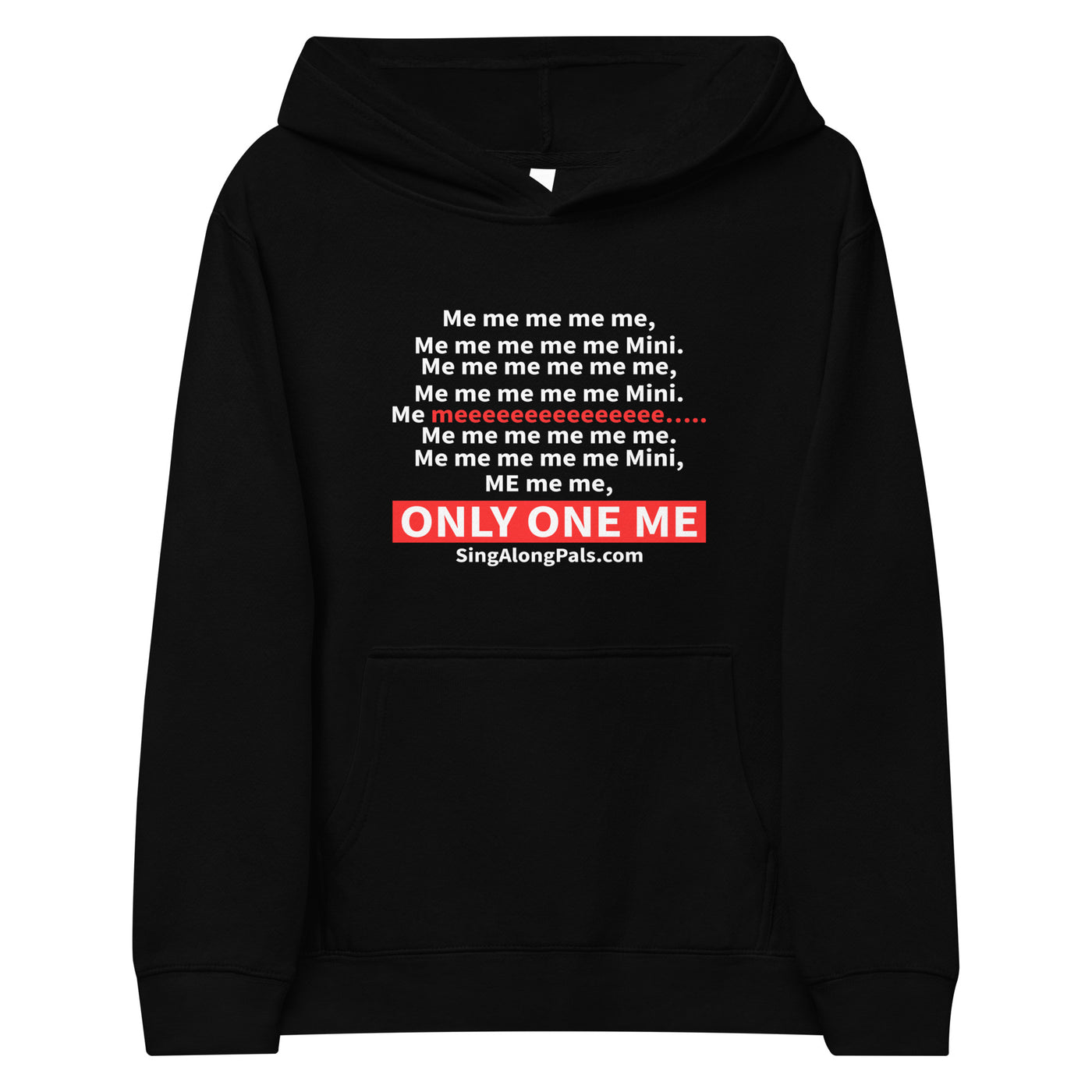 ME ME ME Kids fleece hoodie - SingAlong Pals