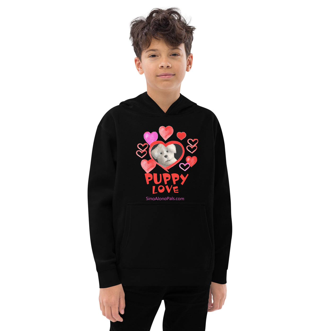 PUPPY LOVE Kids fleece hoodie - SingAlong Pals