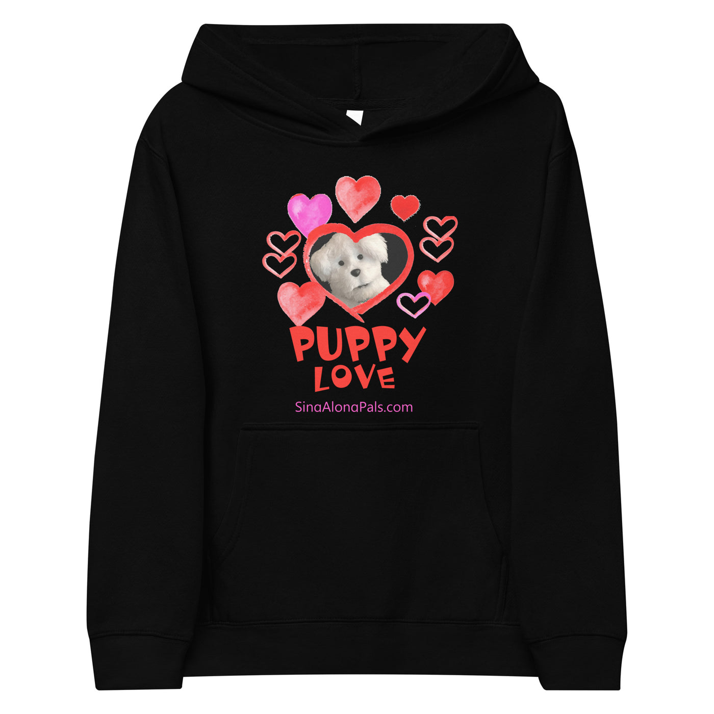 PUPPY LOVE Kids fleece hoodie - SingAlong Pals