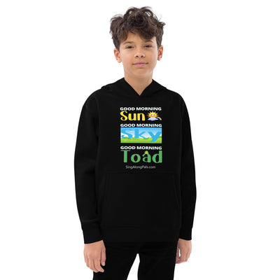 SUN, SKY TOAD Kids fleece hoodie - SingAlong Pals