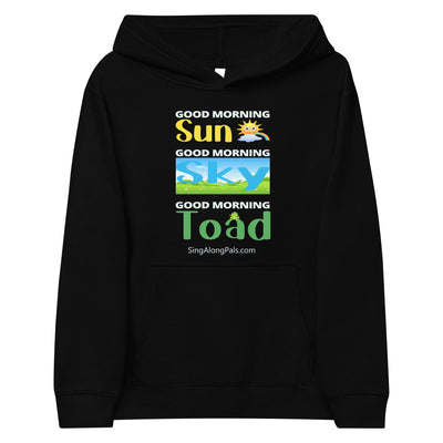 SUN, SKY TOAD Kids fleece hoodie - SingAlong Pals