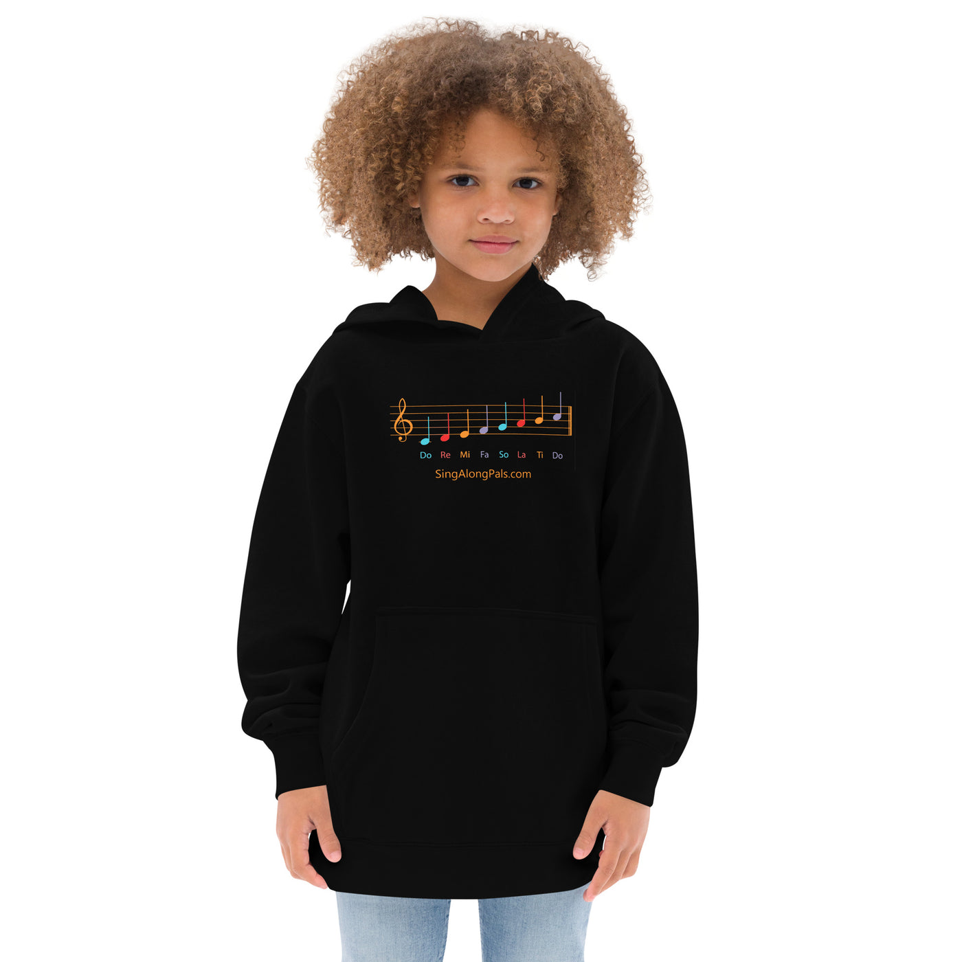 DO RE MI Kids fleece hoodie - SingAlong Pals