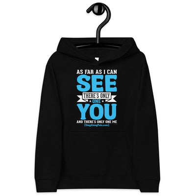 AS FAR AS I CAN SEE Kids fleece hoodie - SingAlong Pals