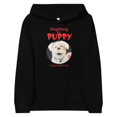 SINGALONG WITH MY PUPPY Kids fleece hoodie - SingAlong Pals