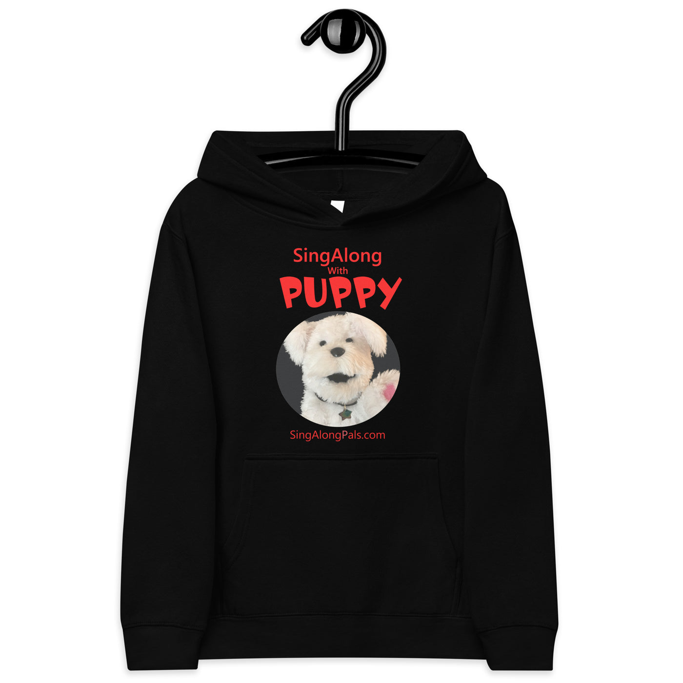 SINGALONG WITH MY PUPPY Kids fleece hoodie - SingAlong Pals