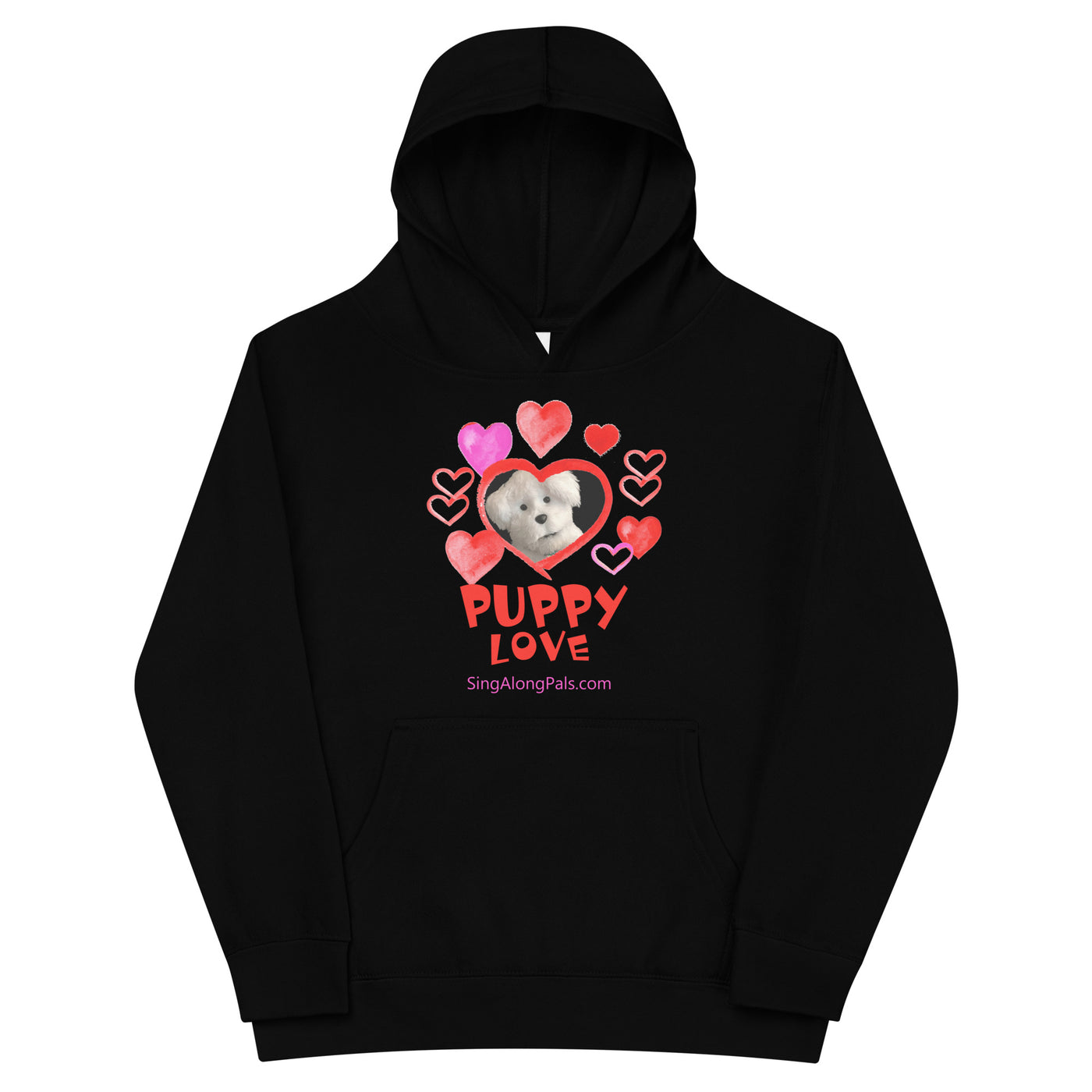 PUPPY LOVE Kids fleece hoodie - SingAlong Pals