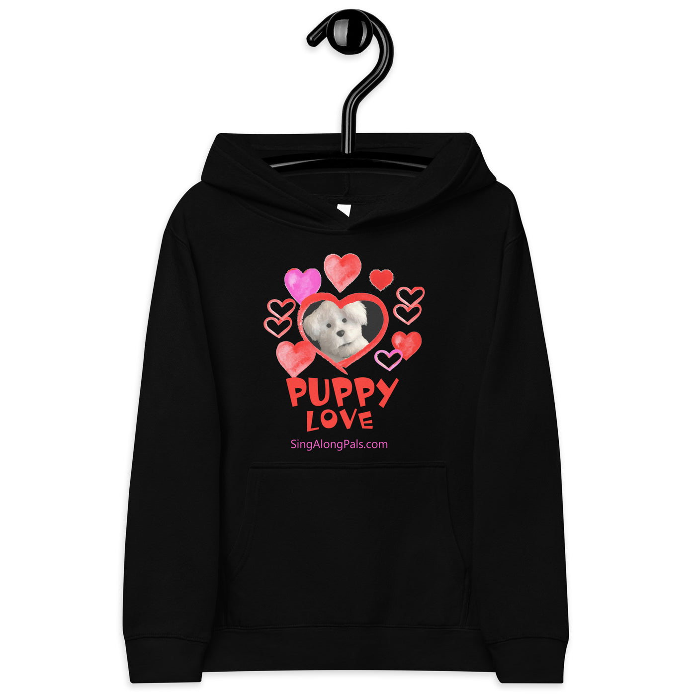 PUPPY LOVE Kids fleece hoodie - SingAlong Pals