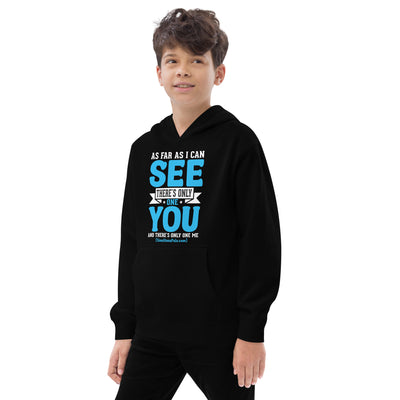 AS FAR AS I CAN SEE Kids fleece hoodie - SingAlong Pals