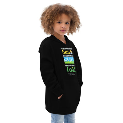 SUN SKY TOAD Kids fleece hoodie - SingAlong Pals