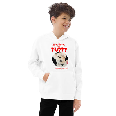 SINGALONG WITH PUPPY Kids fleece hoodie - SingAlong Pals