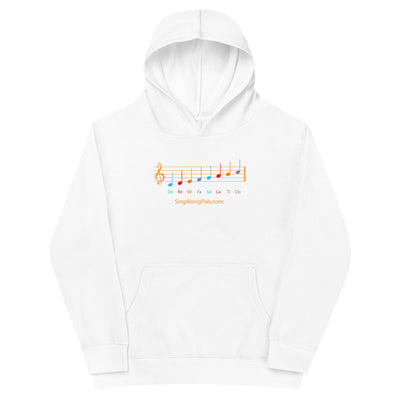 DO RA MI Kids fleece hoodie - SingAlong Pals