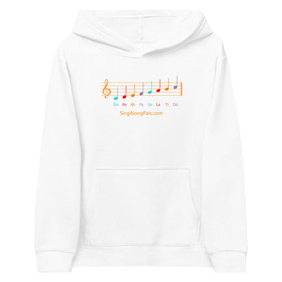 DO RA MI Kids fleece hoodie - SingAlong Pals