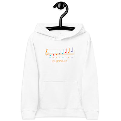 DO RA MI Kids fleece hoodie - SingAlong Pals