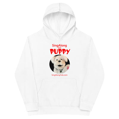 SINGALONG WITH PUPPY Kids fleece hoodie - SingAlong Pals