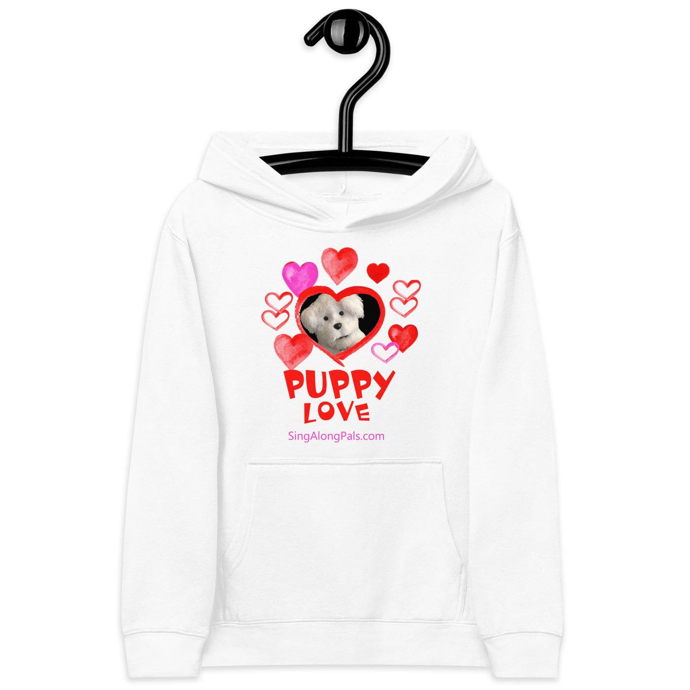 PUPPY LOVE Kids fleece hoodie - SingAlong Pals