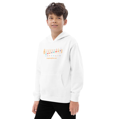 DO RA MI Kids fleece hoodie - SingAlong Pals