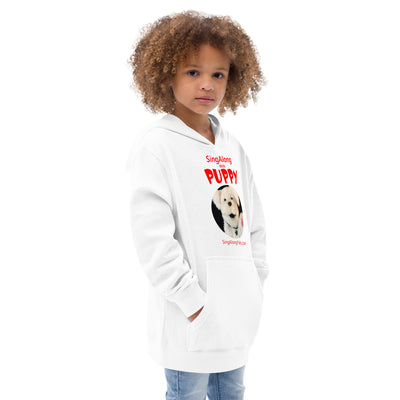 SINGALONG WITH PUPPY Kids fleece hoodie - SingAlong Pals