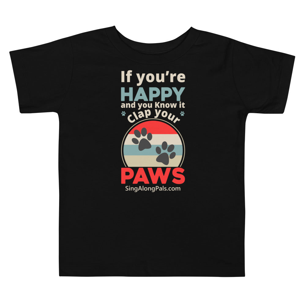 If You're Happy.. Toddler Staple Tee - If you're happy.., Kids, Sale - SingAlong Pals