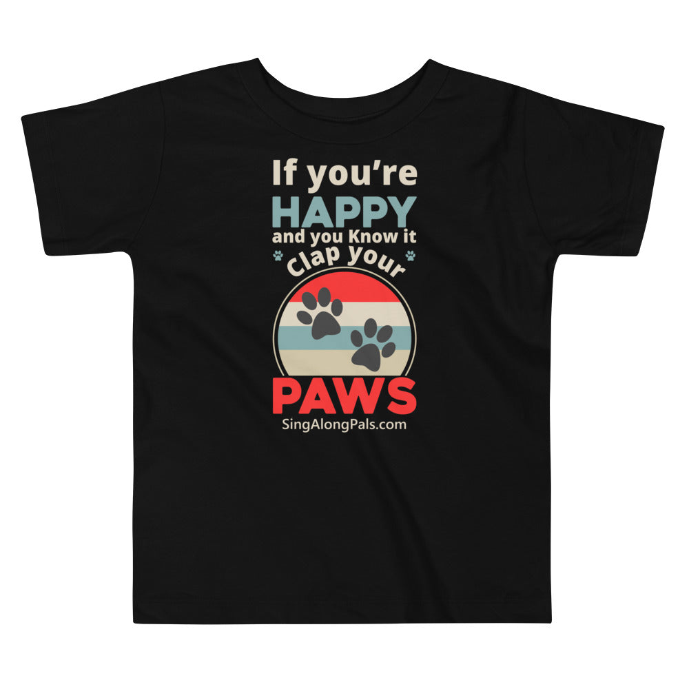 If You're Happy.. Toddler Staple Tee - If you're happy.., Kids, Sale - SingAlong Pals