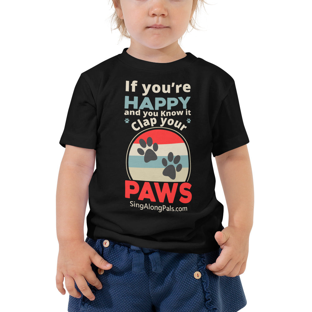 If You're Happy.. Toddler Staple Tee - If you're happy.., Kids, Sale - SingAlong Pals