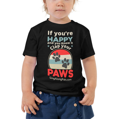 If You're Happy.. Toddler Staple Tee - If you're happy.., Kids, Sale - SingAlong Pals