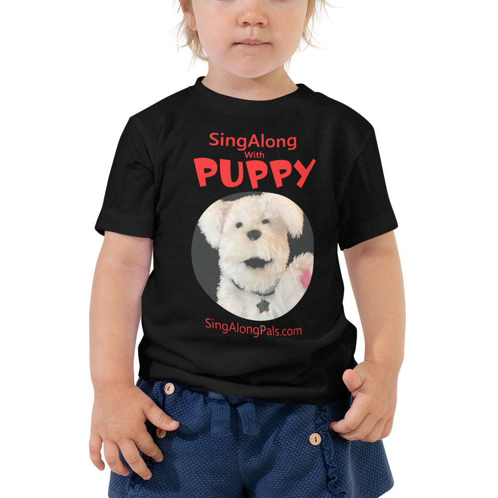 SingAlong with Puppy - Toddler Staple Tee - Kids, Sale, SingAlong with Puppy - SingAlong Pals