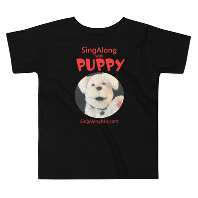 SingAlong with Puppy - Toddler Staple Tee - Kids, Sale, SingAlong with Puppy - SingAlong Pals